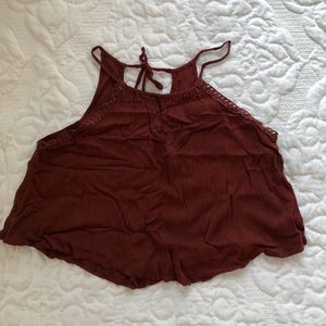 Maroon Tank Top